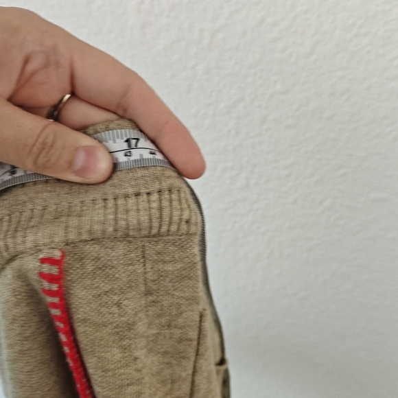 Monrow NWT SuperSoft Sweater Knit Cuffed Joggers In Oatmeal Size Small - Picture 14 of 14